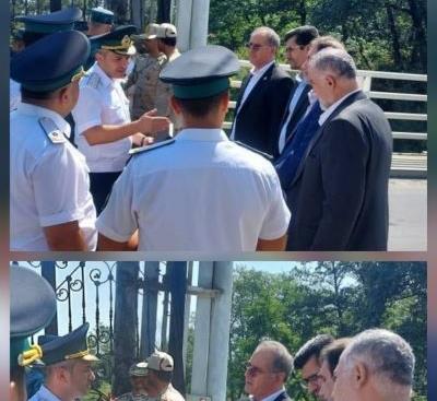 İran və Azərbaycan Respublikası Astara Gömrük İdarələri rəhbərlərinin sərhəd görüşü